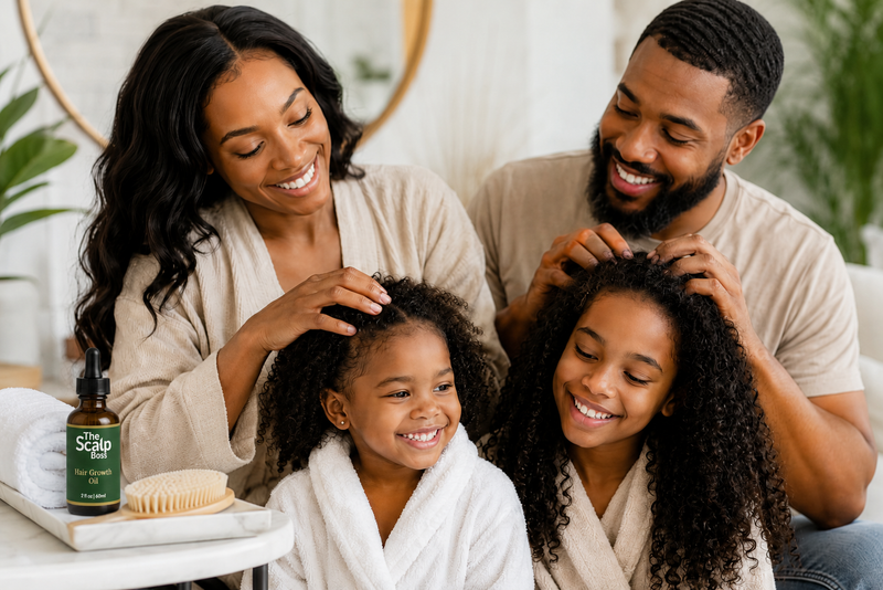 A Family Approach to Hair Growth: 7 Reasons Scalp Care Starts at Home