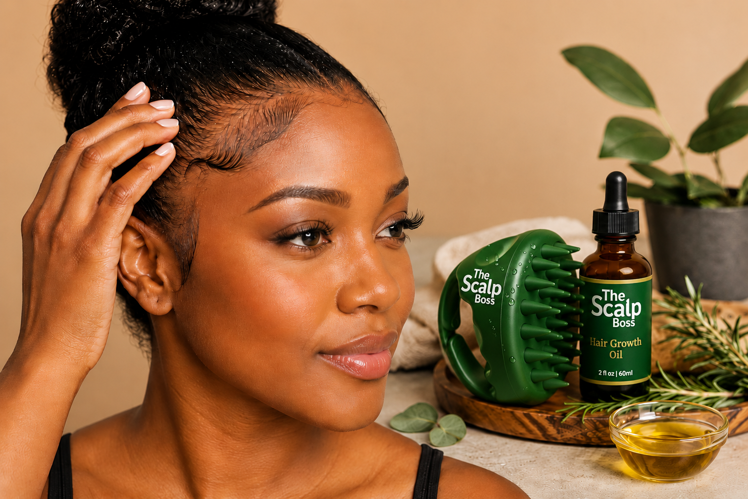 7 Natural Ways to Support Hairline Regrowth (Backed by Healthy Scalp Habits)