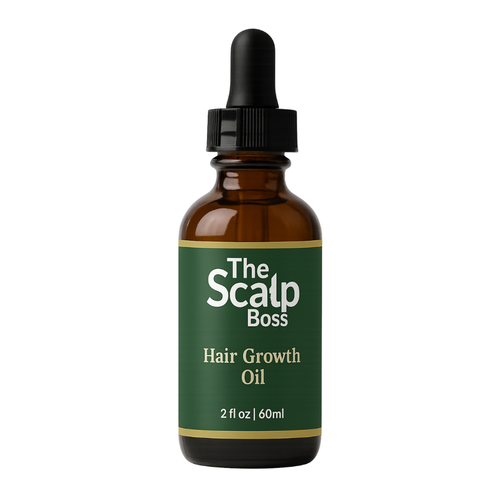 The Scalp Boss Hair Growth Oil | Nourish, Strengthen & Support Healthy Hair
