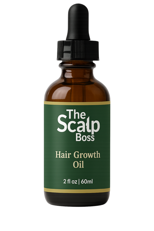 The Scalp Boss Hair Growth Oil | Nourish, Strengthen & Support Healthy Hair