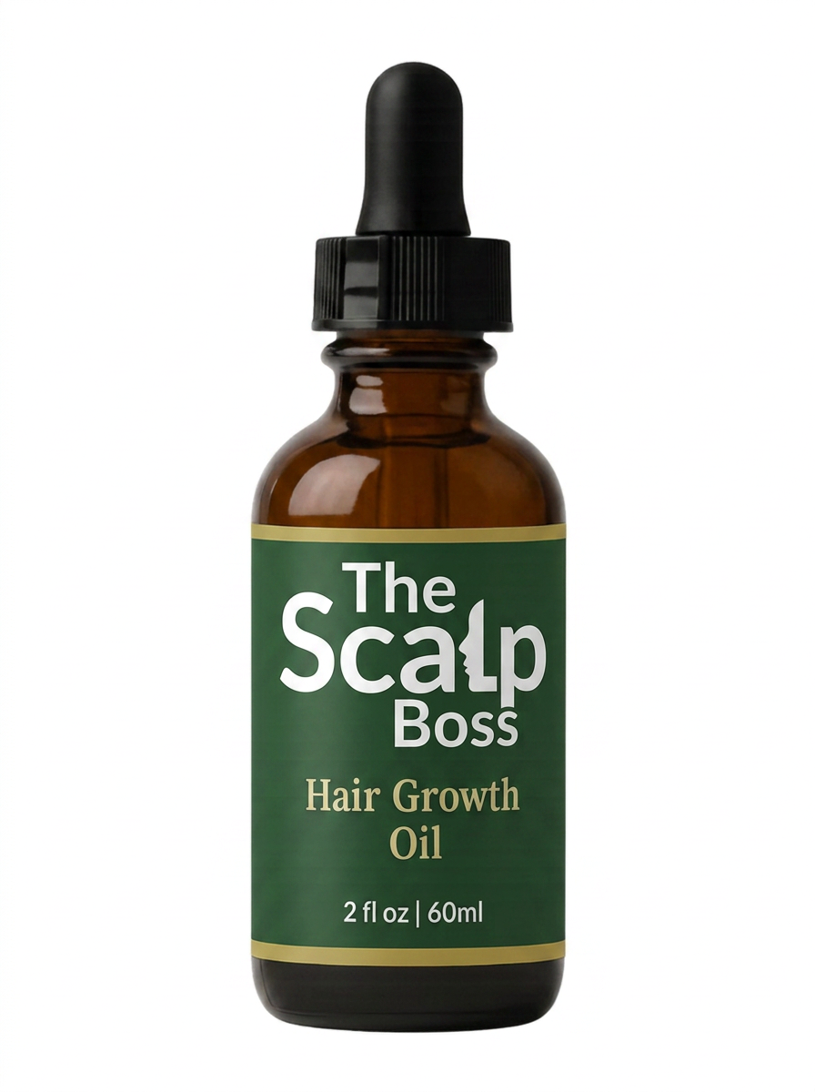 The Scalp Boss Starter Kit | Hair Growth Oil, Scalp Massager & Scalp Care Guide